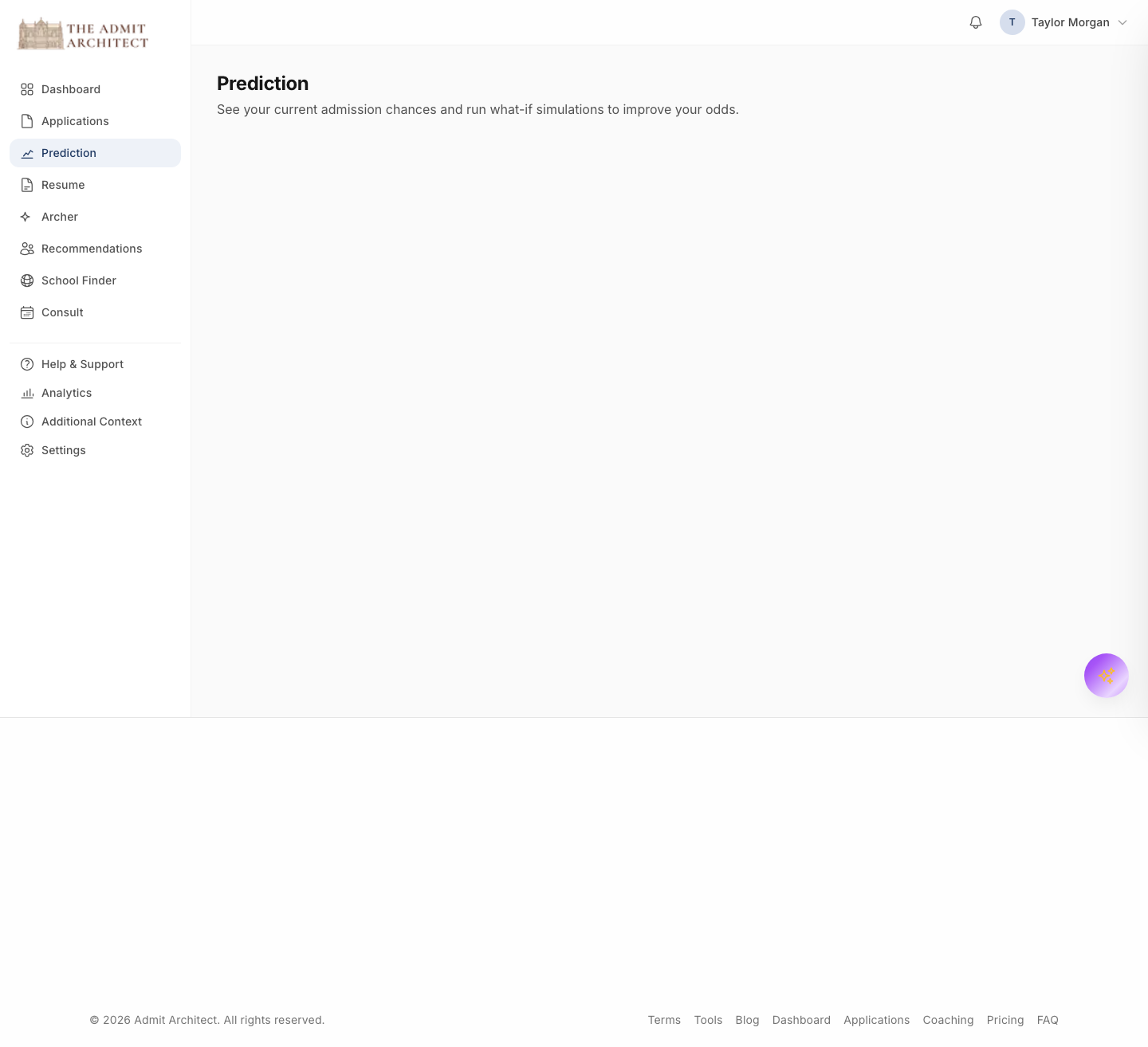 A per-school view with classification and next-action suggestions.
